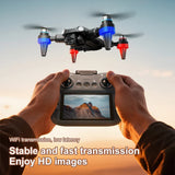 Lenovo M9 GPS Foldable Drone 4K Dual Camera 5G WIFI FPV Brushless Optical Flow Altitude Hold Quadcopter Drone