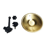 2/1PC Vehicles Musical Saucer Car Crash Cymbal Alloy Car Crash Drums Cymbal Air Vent Drum Mini Drum Clip-On Mini for Music Vent