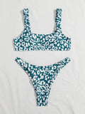 sexy micro bikini 2026 women orange leopard print push up padded thong swimsuit female cut out bathing suit swimwear biquini
