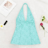 Women's Nighties Summer Lace Nightdress Underwear Sexy Lingerie Nightgown Female Underwear Dress Panties Sleepwear