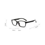 Black Frame Myopia Glasses -1.0 -1.25 -1.50 -1.75 -2.0 -2.5 -3.0 -4.0 Women Men Finished  Short-sight Eyewear