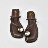 Beach Flip Flop Clip Toe Women Flats Slippers Shoes Outdoor Casual Ladies Low Heel Slides