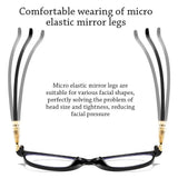 FG New 3 in 1 Progressive Multifocal Reading Glasses Women Anti-blue Eyeglasses Easy To Look Far and Near +1.0 To +4.0