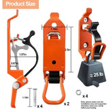 2/4PCS Shovel Holder Car Luggage Rack Holder Tool Quick Release Clamp Shovel Ax Wall Mount Bracket for Car Trailer RV Boat