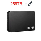 High-speed SSD 256TB USB 3.0 Enclosure Mobile Hard Drive Cases for SSD External Storage HDD Box With USB Cable ABS Tools
