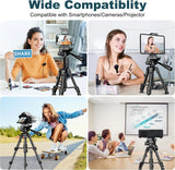 Mini Tripod for Camera, 25inch Aluminum Tabletop Camera Tripod, Portable Travel Tripod , for Cameras, Projectors, Spotting Scope