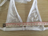 DEKA Solid Transparent Bikini Women Mini Micro Bikini Set Bandage Thong Underwear G-String Bra Swimsuit Brazilian Swimwear