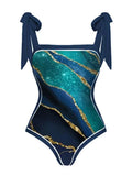 2026 Print Swimsuit One Pieces & Swim Dress Sexy Swimwear Women Bathing Suit Padded Beachwear Swimming Summer