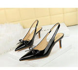 2026 Latest Light Luxury Style Women's Casual High Heel Sandals Summer Exquisite Pointed Shallow Mouth Fine Heel Modern Sandals