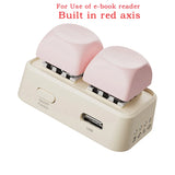 Office Portable Blue Tooth Remote Control Swipe Short Videos Mini Keypad Dual Button E-book Page Turner For Tablet Mobile Phone