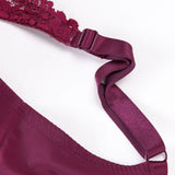 Fashion Bras For Womens Lingerie Lace Bra Underwire Plus Size Brassiere Sexy Underwear BH Top  B C D DD E F Cup