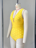 2026 High Quality One Piece Swimsuit Floral Ruffle Printed Push Up Women Bikini Set Swimwear Slimming Bathing Suit Beach Wear