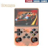 R36S Retro Handheld Console 3 5 Inch IPS Screen 64GB 128GB 256GB Portable Gaming Device with Built in Games