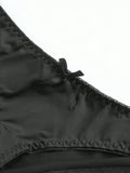 High Quality Sexy Lingerie Set For Women's Lace Up Steel Ring Push Ups 2-piece Set For Daily Underwear Set A2127