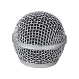 Mesh Ball Head Wired Wireless Microphone Grille Microphone Replacement Head Steel Shure SM58 Beta 58A