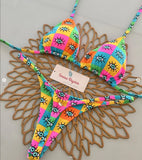 2026 New Sexy Prints Mciro Bikini Set Women Holiday Swimsuit Lace-up Swimwear 2 Piece Set Backless Biquine Brasileiro Beachwear