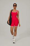 Women's Sports Jumpsuit Yoga Fitness Combination Lift Buttocks Bare Back High Elasticity Gym Sexy Sports Jumpsuit Gym Romper