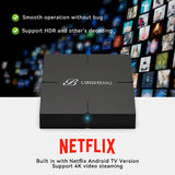 Smart TV Box IPTV 4K Android 13 Bluetooth 5.2 Wifi6 2GB16GB Google TV APP Netflix  Media Player support Spanish,French,Russian