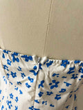Foridol Ruffles Straight Elegant Women's Dress Summer Printed Boho Beach Maxi Dress Spaghetti Strap Floral Blue Sundress 2025