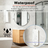 Zigbee Temperature And Humidity Sensor Option Waterproof Smart Life Thermometer Hygrometer For Tuya Z2M Smart Home Automation