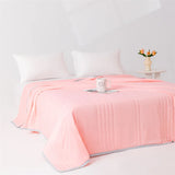 KDV Cooling Summer Blanket Lightweight Polyester Washable Breathable Comforter