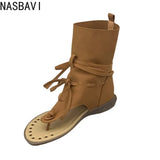Summer Fashionable Flat Bottom Women's Gladiator Roman Short Ankle Cool Boots Korean Style Tassel Retro Sandals 2026