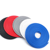 5/10M Car Door Protector Edge Scratch Strip Universal Car Door Noise reduction Anti Collision Protection With Steel Carstyling