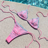 Lace Bikini 2026 Push Up Women Swimsuits Sexy Swimwear Brazilian Biquini Micro Bikinis Patchwork Swim Suit Bathingsuit Beachwear