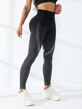 Women's Seamless Leggings - Tummy Control Gym Sports Yoga Pant with 4-Way Stretch Squat-Proof & Tummy Control Activewear Autumn