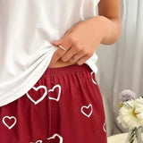 Pajama Suit for Women Woman Pyjamas Set Sexy Women Summer Nightgown Set Women's Home Suit Shorts Pajamas Sleepwear Pants Ladies