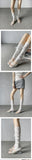 Y2K PVC Transparent Designer Sandals Women Shoes Slip On Hollow Wedge Slide Mules Beach Vacation 6cm Comfortable Walking Heels