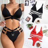 Sexy Women's Lace Underwear Perspective Exotic Bra Set Transparente Sexy Outfit with Garter Belt Bondage Lingerie Set