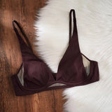 Sexy Deep V Rabbit Ear Bra, Wireless Invisible Summer Bra for Women, Thin Breathable Comfort Bralette Small Chest No Underwire