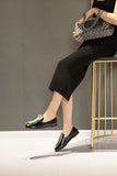 Women Oxfords Mules The Heel Is 1.5CM Low 2025 Summer Slip-on Casual Mixed Color Ladies Shoes Plus Size 41 42 43