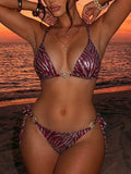 Halter Strappy Micro Thong Bikini Women Swimwear Female Swimsuit Two-pieces Bikini Set High Leg Cut Bather Bathing Suit Swim