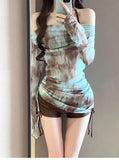 Swimsuit Women's Split Bikini Three Piece Set Sexy Gathering, Covering The Belly Show Off Weight, Soaking in Hot Spring Vacation