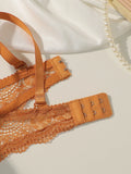 Lace daily solid color set gathers and lifts sexy lingerie 2-piece set, women's lingerie new product A2123