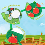 Farm Busy Book Montessori Animal Activity Board for Toddlers