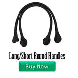 TANQU New Short PU Faux Leather Handle for Obag Colourful Handle for  Classic O Bag Women's Bags EVA Handbag