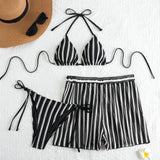 2026 Triangle String Bikinis Women 3 Pieces Swimwear Female Sexy Padded Swimsuit Bathers Bathing Swimming Swim Suit Beachwear