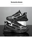 Sneakers Women Trends  Platform Shoes Lightweight Outdoor Sports Shoes Breathable Running Shoes Lace Up Casual