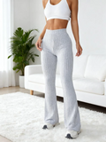 Hot Sales High-Waisted Breathable Flared Trousers Chic Athleisure Fitness Women Sports Yoga-to-Street Yoga Gym Pant 2025 Autumn