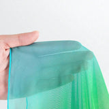 Summer Beach Bikini Wrap Sheer Short Skirt for Women Gradient Color Sarong Swimsuit Coverups Girls Skirt Scarf Swimwear Cover-Up
