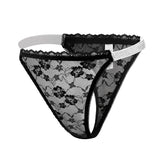 Womens Sexy Lace Thongs Breathable and Comfortable Stretch Elegant Plus Size Underwear Panties XL 2XL 3XL 4XL
