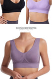 Sports Bra Women Hollow Mesh Gym Jogging Crop Top Female More Size Tops Yoga Fitness Vest Sujetador Push Up Sport Bras for Women