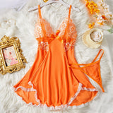 Pink Lips Lingerie Kawaii Intimate Dress Women Lace Nightdress Sleepwear Soft Pajamas With Thongs