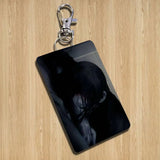 scary H-Homicipher Mr shriek Cartoon Singer Anime Card Keychain Fashion Pendant Bag ID Door Card Case Bus Card Cute Adult