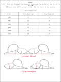 Women's sexy embroidered lace plus size bra with steel ring gathering push up breathable and comfortable lingerie MR2964