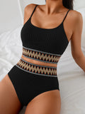 2026 New U-Neck Tie-Waist Sexy Bikini Set High-Waisted Swimsuit Ideal for Beach Vacation And Parties