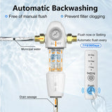 ALTHY PRE-AUTO2 Automatic Flushing Backwash Prefilter Spin Down Sediment Water Filter Central Whole House Purifier System